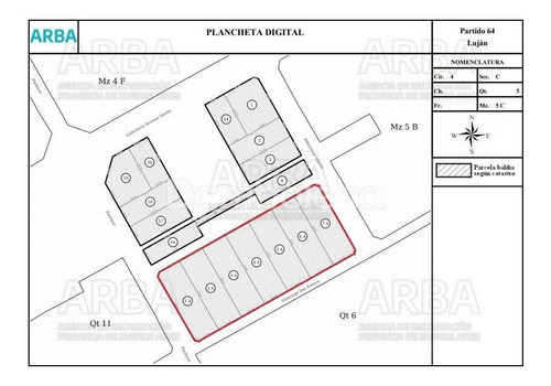Imagen 11 de 11 de Terreno Fraccion En Venta Ubicado En Luján, G.b.a. Zona Oeste
