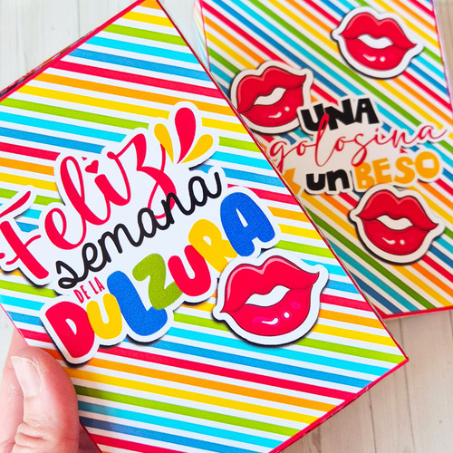 Kit Imprimible Semana De La Dulzura - 9 Cajitas