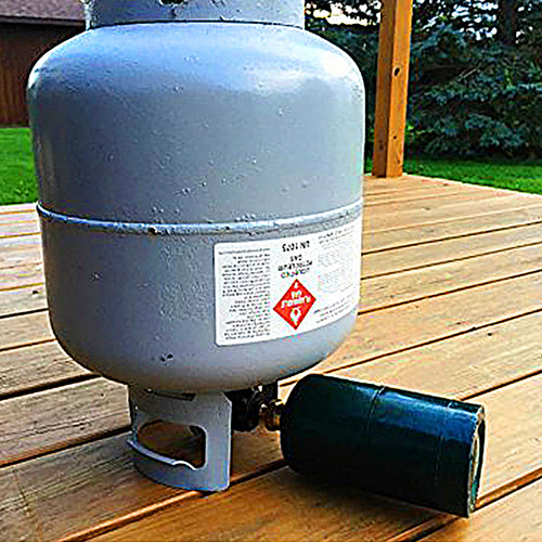 El Adaptador De Gas Propano Con Tanque Regulador Qcc1 Se Ada