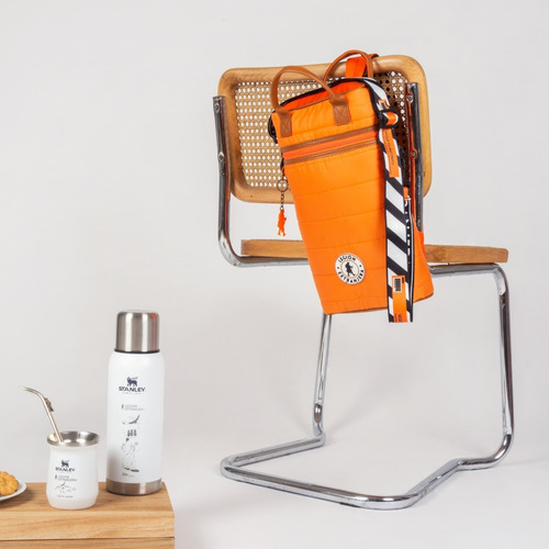 Imagen 5 de 10 de Mochila Matera Diamond Pop Naranja