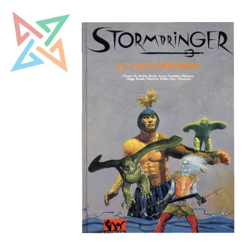 Stormbringer  El Canto Infernal Tapa Dura Rol Evio Gratis C