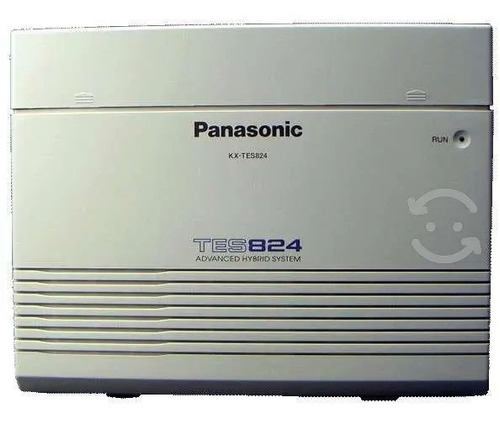 Conmutador Panasonic Tes 824, Con 6 Líneas Y 16 Extensiones