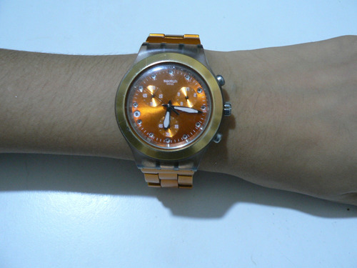 Swatch Irony Diaphane 2012 -svck4051ag - Full Blooded Orange