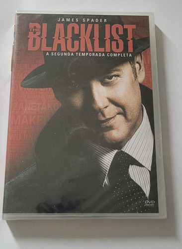 Dvd The Blacklist - A Segunda Temporada Completa - Dublada