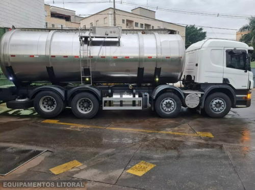 Tanque De Inox Para Caminhão Pipa 24,300 Mil Litros