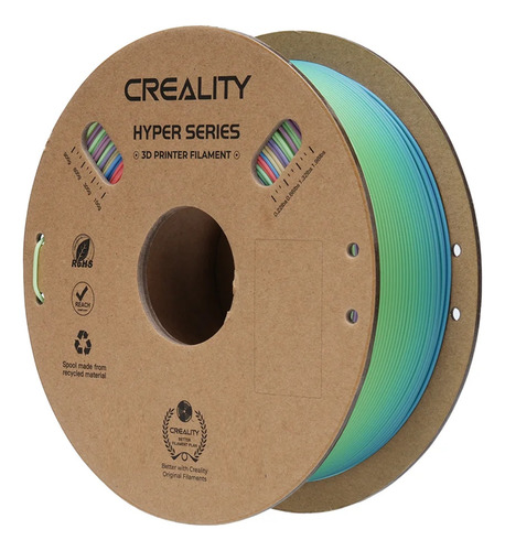 Impresora 3d Filamento Creality Pla Hyper Rainbow Colores 1k
