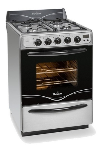 Cocina Florencia 5558a  56cm Multigas Acero Inoxidable