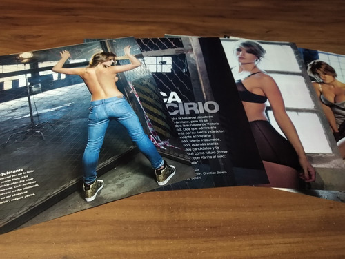 (ar278) Jesica Cirio * Clippings Revista 4 Pgs * 2015