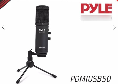 Micrófono Profesional Pyle (podcats, Streaming, Gaming)