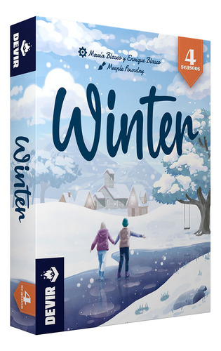 Winter Juego De Mesa Estrategia Fichas Cartas Devir M4e 