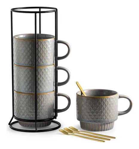 comprar Tazas De Café Gomakren Juego De 4, 13 Onzas Tazas De Café Ap