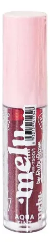 Combo X3 Tinta Aqua Labial Ruby Rose Melu Labios Perfectos