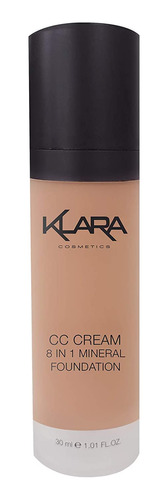 Klara Cosmetics Cc Cream - 8 In 1 Mineral Foundation - 05 Mu