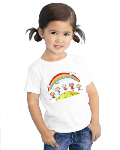 Playera Día Del Niño Y Niña Diseño 04 Día Festivo Beloma