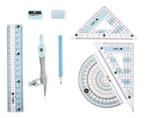 Comprar Compas Con Juego Geometrico Pointer 9 Pzas
