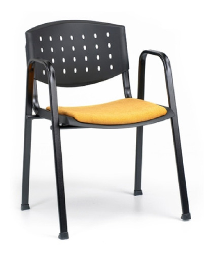 Imagen 2 de 3 de Silla Oficina Recepción Prisma 50 Apilable Kromos Colores Vs