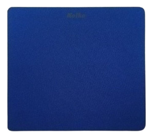 Mouse Pad Mousepad 20x24cm Azul Goma Y Tela Clasico Bolsa $