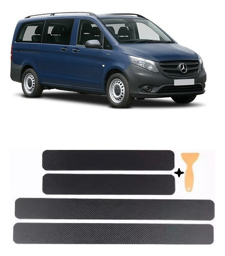 Accesorio Tuning Cubre Zócalos Carbono Mercedes Vito 2015