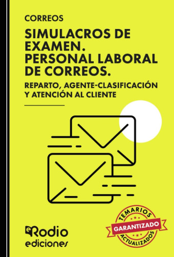 Libro: Correos 2023. Simulacros De Examen. Personal Laboral