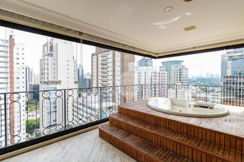 Imagem 22 de 30 de Apartamento Mobiliado, Super Sofisticado, Com 4 Dormitórios Para Alugar, 552 M² Por R$ 54.000/mês - Itaim Bibi - São Paulo/sp - Ap4247