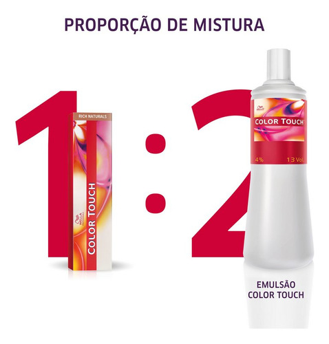 Tonalizante Wella Color Touch 2/8 Preto Azulado 60g 2/8 Preto Azulado