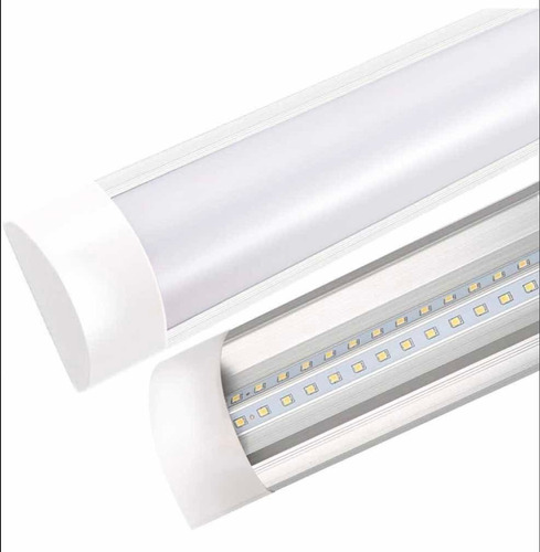 Artefacto Tubo Led Doble 18w 60cm 220v Muy Buena Luz