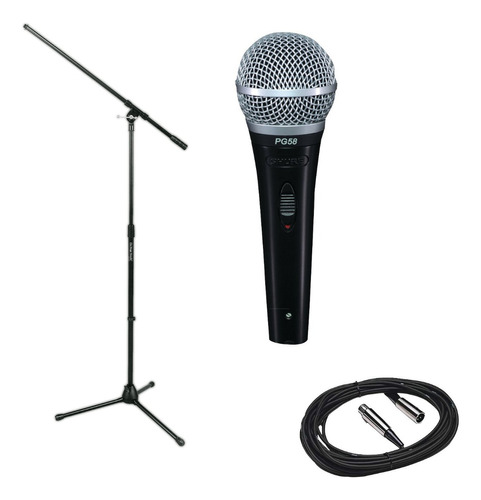 Shure Pg58-bts Microfono Para Voces Con Cable Paral Pg-58