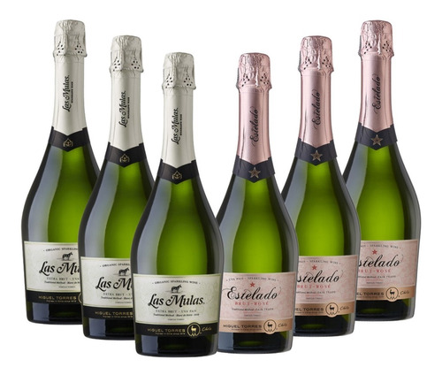 Pack 6x Espumante Brut Miguel Torres Estelado - Las Mulas 