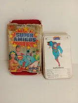 Comprar Juego De Naipes Original Super Amigos Cromy Match 4 \u002F 1985.