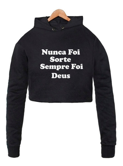 moletom feminino com frases