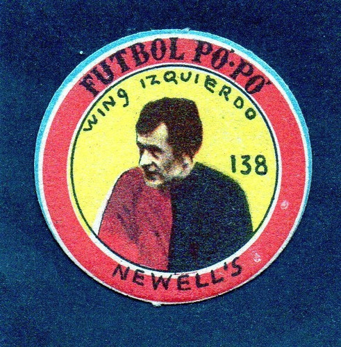 Po-po 1959, Figurita N°138 Wing Izquierdo Newells Mira !!!