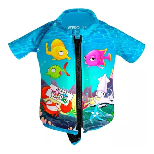 Flutuador Colete Salva Vidas Infantil Puddle Uv50 Prolife