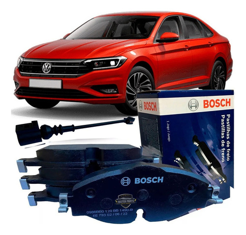 Pastilha De Freio Jetta 1.4 Tsi R-line 2018 2019 2020 2021