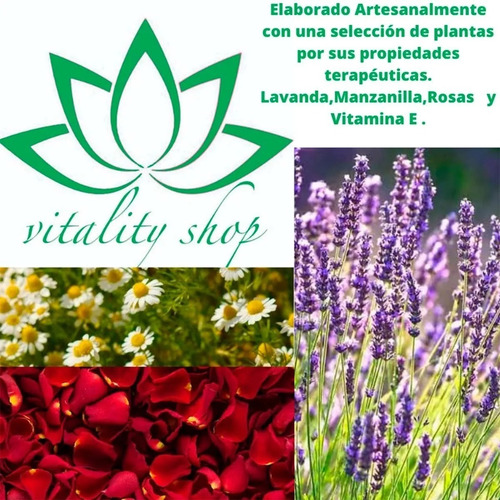 Imagen 3 de 3 de Jabon Artesanal Vitamina E Lavanda Manzanilla Glicerina 4pz.