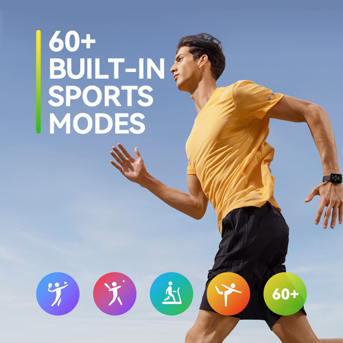 Amazfit Bip 3 Pro, Smartwatch Con Gps, Autonomía De 14 Días, Pantalla Tft Hd, 61 Modos Deportivos - Negro