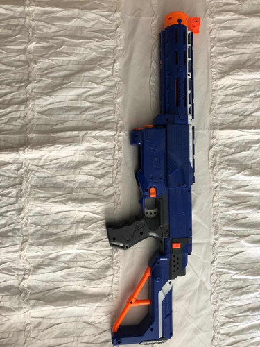 Pistola Nerf N Strike Elite Azul Retaliator