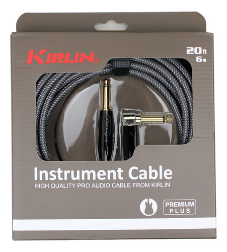 Kirlin Cable Instrumento Deangulo Llano Aangulo Recto Ca