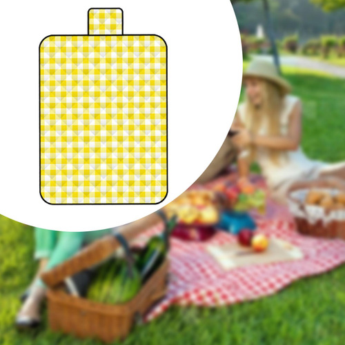 Manta De Picnic Manta Al Aire Libre 150x200cm Amarillo
