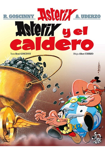 Asterix Y El Caldero De Rene Goscinny Y Albert Uderzo