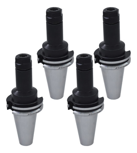Juego De 4 Portaherramientas Cat40 Er16 100 Mm Para Cnc