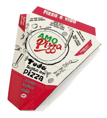 Pega Pizza - Pacote Com 100 Unidades (frases)