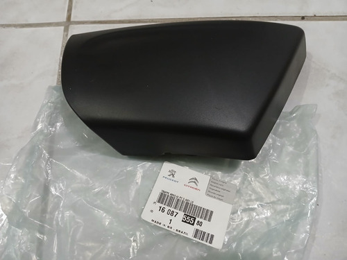 Tampa Reboque Dianteiro Direito C3 Citroën 1608755580 Preto Direito