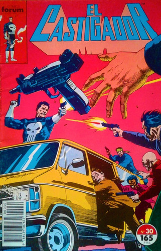 Punisher El Castigador Nro. 30 Revista Forum Comics (1990)