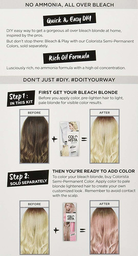 L'oreal Paris Colorista Bleach, Por Todas Partes