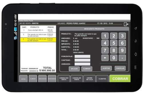 Punto De Venta Para Tablet Android