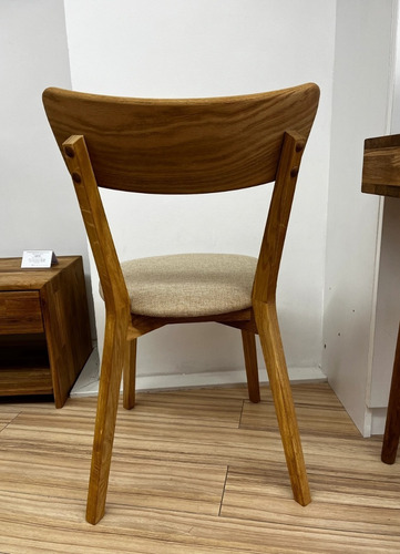 Imagen 8 de 9 de Silla Para Comedor Madera 100% Maciza Roble Ref: Maciza503