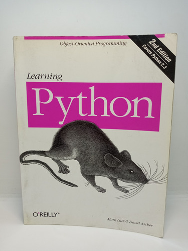 Aprendiendo Python - Mark Lutz - David Ascher - En Inglés 