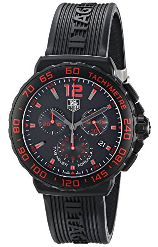 Tag Heuer Mens Cau111dft6024 Fórmula 1 Pantalla Analógica De