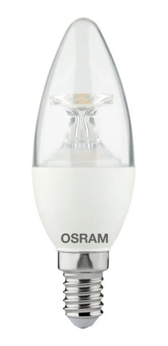 Imagen 1 de 3 de Lámpara Led Osram Vela 4w Dimerizable E14 Cálida