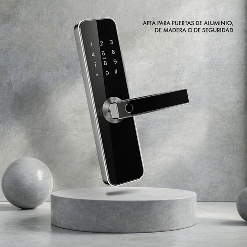 Imagen 9 de 10 de Cerradura Biometrica Smart H31b Bluetooth Huella Control Per